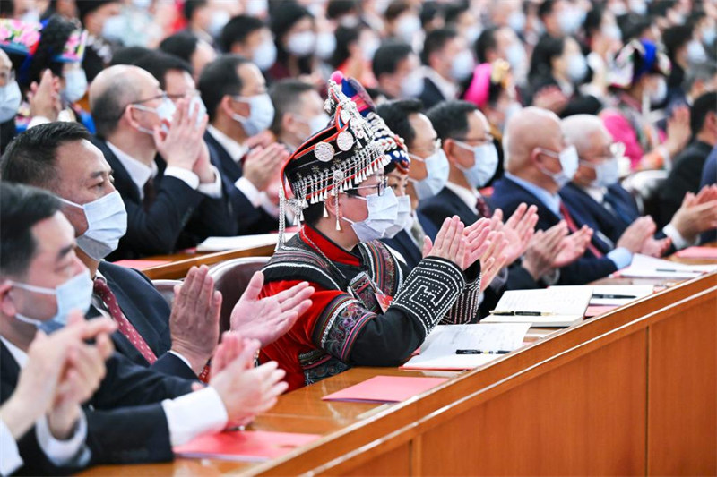 L'organe législatif national chinois tient sa réunion de cl?ture