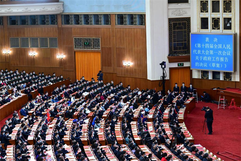 L'organe législatif national chinois tient sa réunion de cl?ture