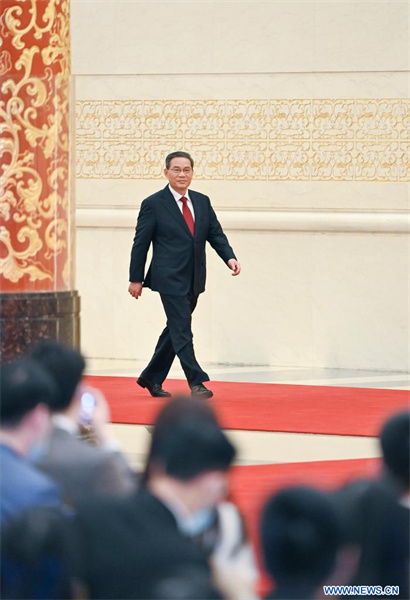 Le PM chinois rencontre la presse après la session annuelle de l'organe législatif national