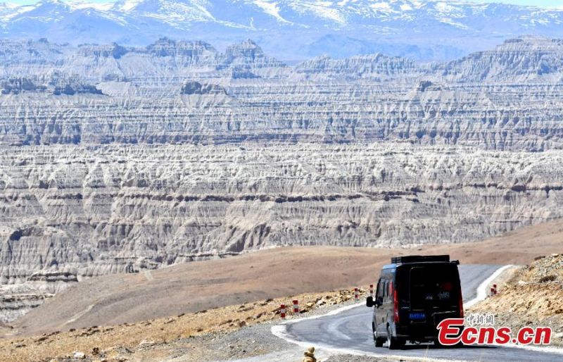 Tibet : le paysage unique de la?? forêt de terre ??de Zanda