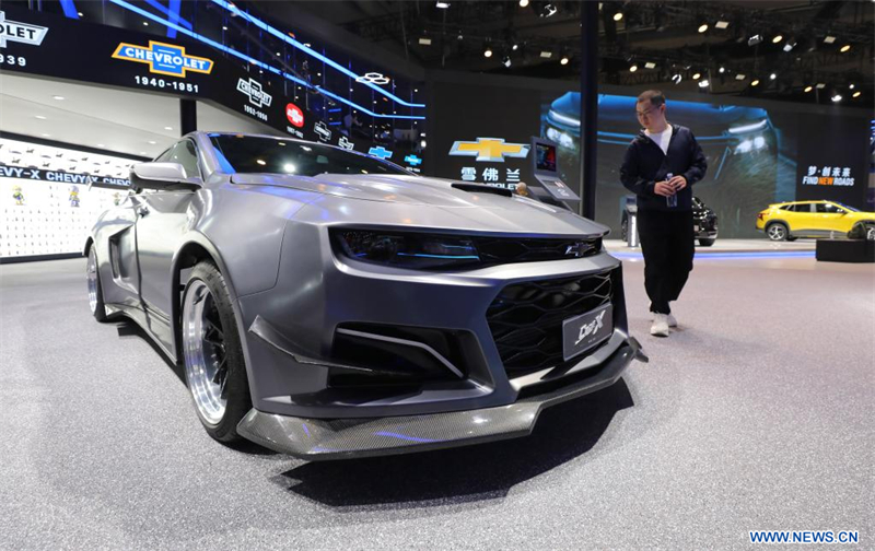 Chine : ouverture d'un salon automobile à Shanghai