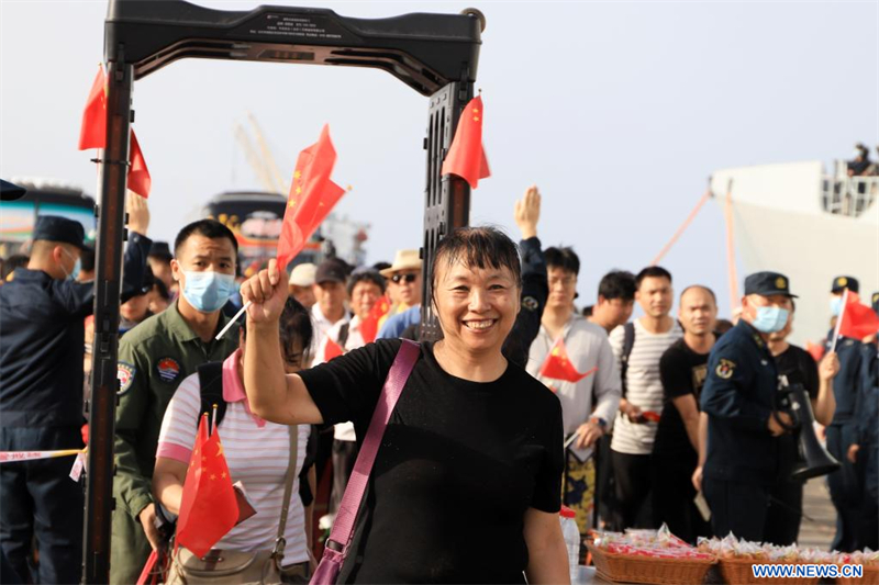 Des navires de la marine chinoise évacuent des personnes du Soudan