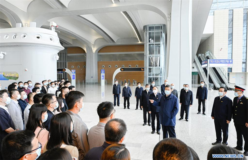 Xi Jinping inspecte la Nouvelle Zone de Xiong'an et appelle à de nouveaux progrès dans son développement