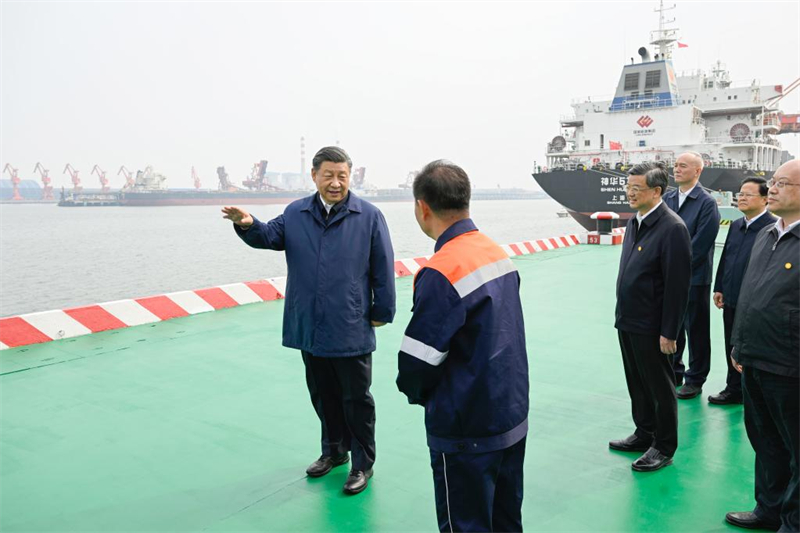 Xi Jinping visite la ville de Cangzhou, dans la province du Hebei