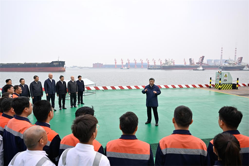 Xi Jinping visite la ville de Cangzhou, dans la province du Hebei