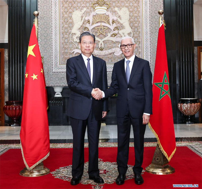 Le plus haut législateur chinois s'engage à approfondir la coopération et les échanges avec le Maroc