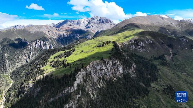 Qinghai : les sources des Trois Fleuves en été