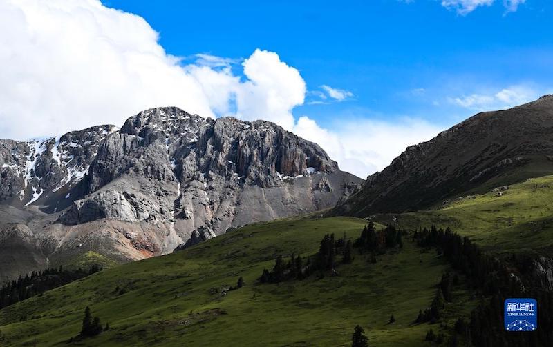 Qinghai : les sources des Trois Fleuves en été