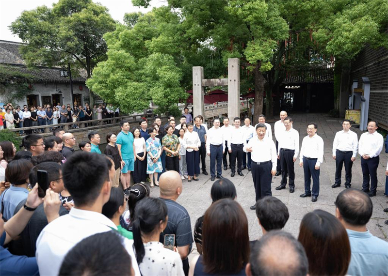 Xi Jinping appelle le Jiangsu à prendre l'initiative de faire avancer la modernisation chinoise