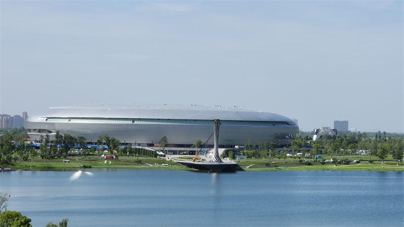 Visitons ensemble le site principal des Jeux Mondiaux Universitaires de la FISU de Chengdu - Le Parc sportif du lac Dong'an