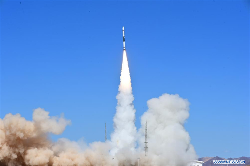 Une fusée Kuaizhou-1A transporte quatre satellites dans l'espace