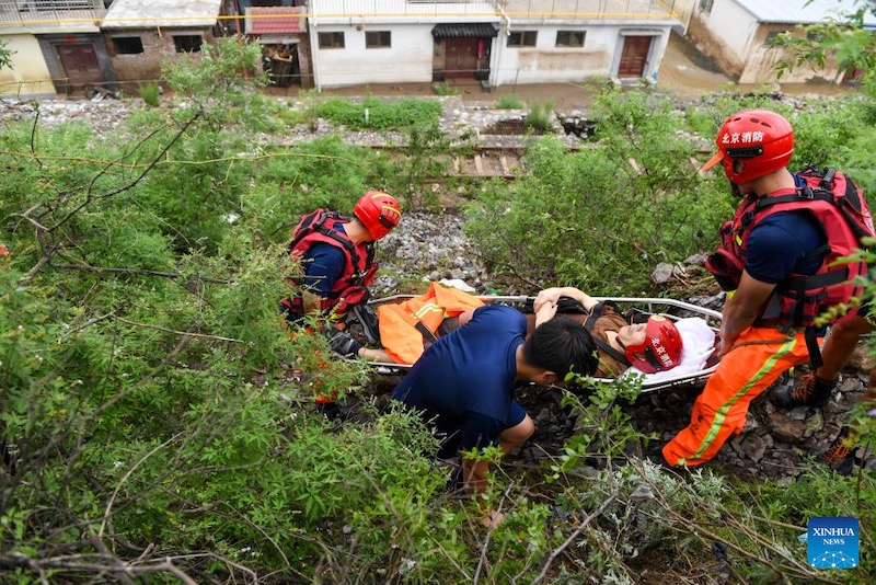 Beijing : les secours sont en cours dans les districts?touchés par les inondations