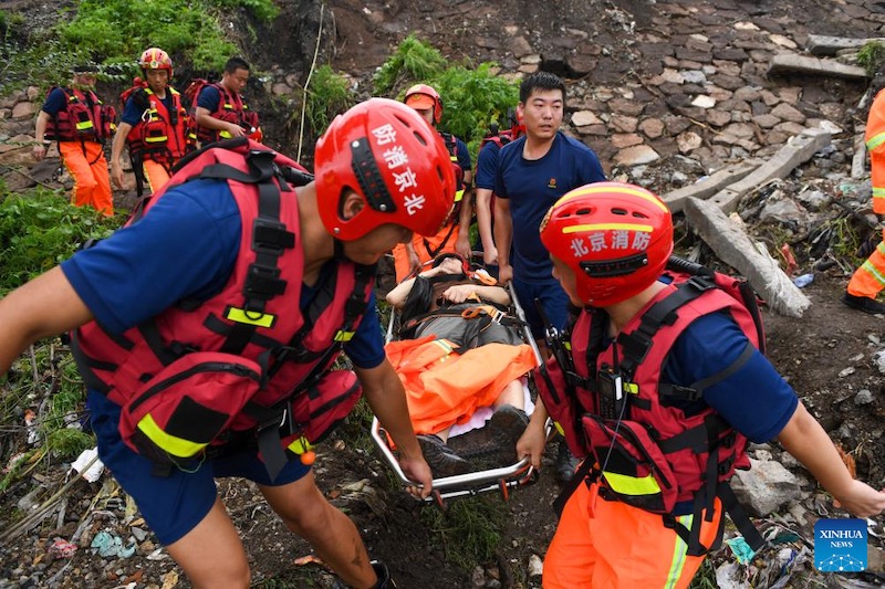 Beijing : les secours sont en cours dans les districts?touchés par les inondations