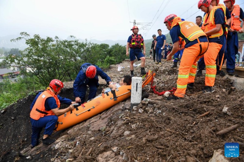 Beijing : les secours sont en cours dans les districts?touchés par les inondations