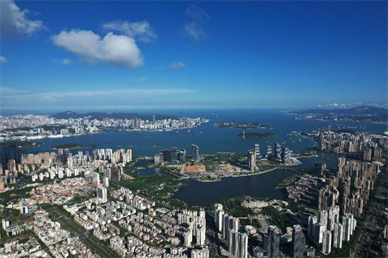 La Base d'innovation des BRICS est située dans la belle ville c?tière de Xiamen, dans la province du Fujian (sud-est de la Chine). (Zeng Demeng / Pic.people.com.cn)