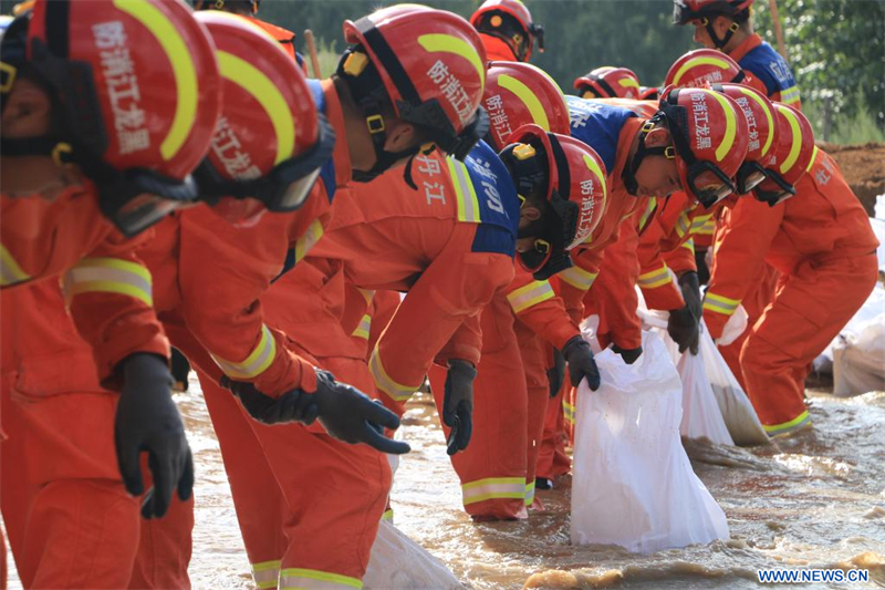 Chine : opérations de secours après les inondations au Heilongjiang