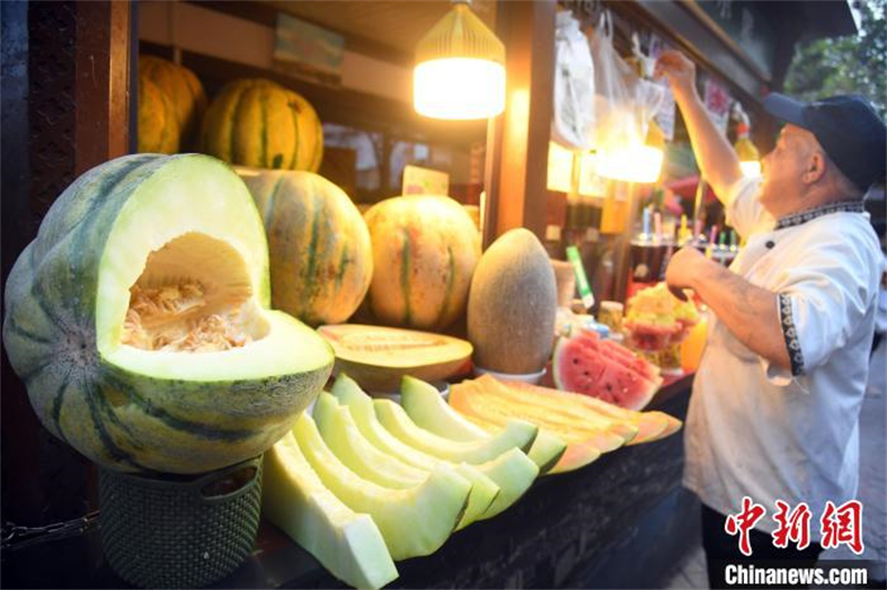 Une nouvelle variété de melon fait fureur en Chine !