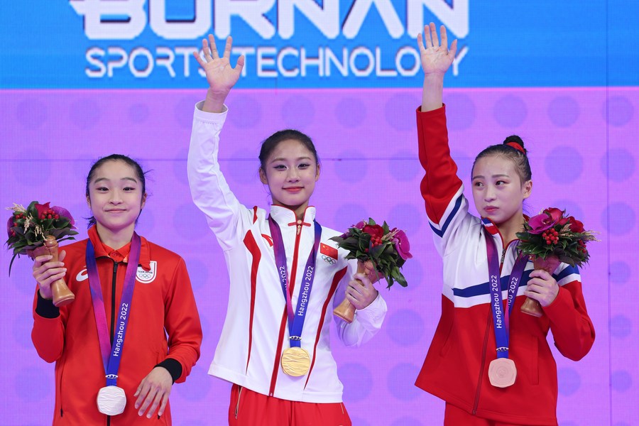 Chine : gymnastique artistique aux 19es Jeux asiatiques