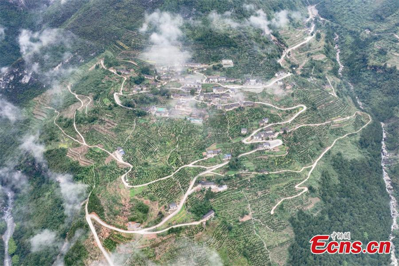 A Chongqing, la route des falaises mène à la prospérité