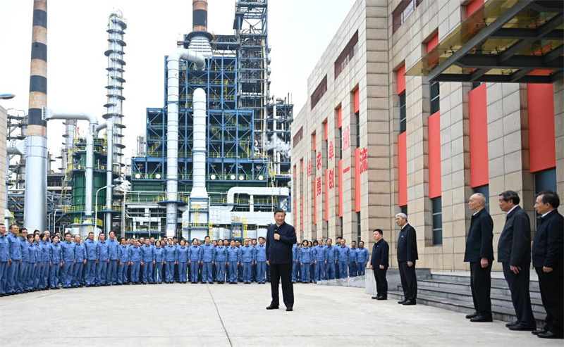 Xi Jinping inspecte Jiujiang dans la province orientale du Jiangxi