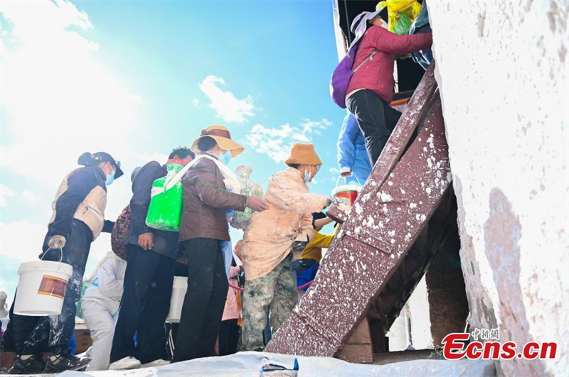 Tibet : le Palais du Potala de Lhassa entame sa campagne de rénovation annuelle