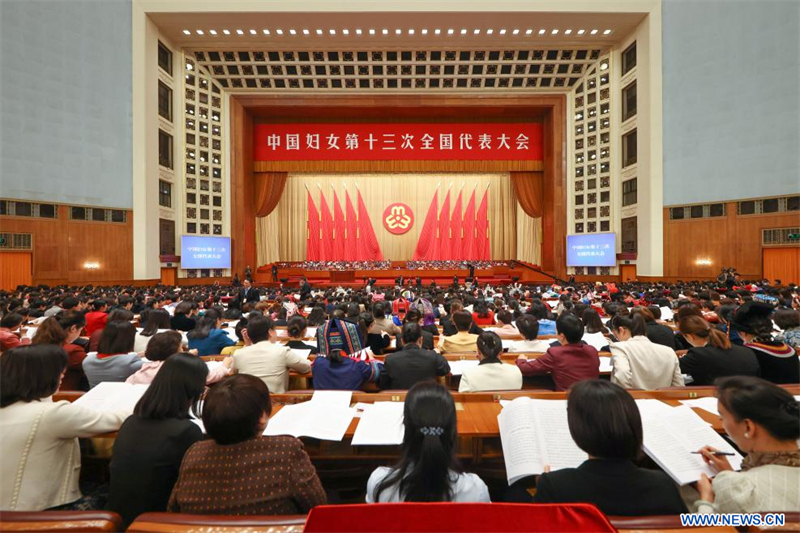 Ouverture du 13e Congrès national des femmes à Beijing