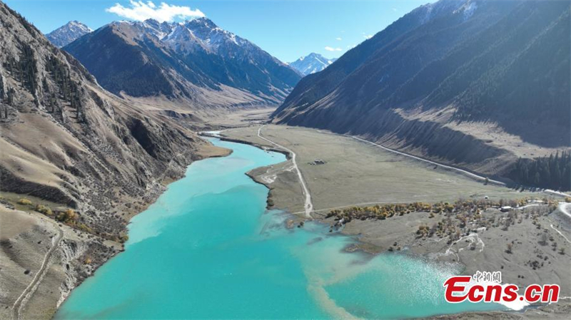 Xinjiang : les magnifiques paysages d'automne du lac Yuhu