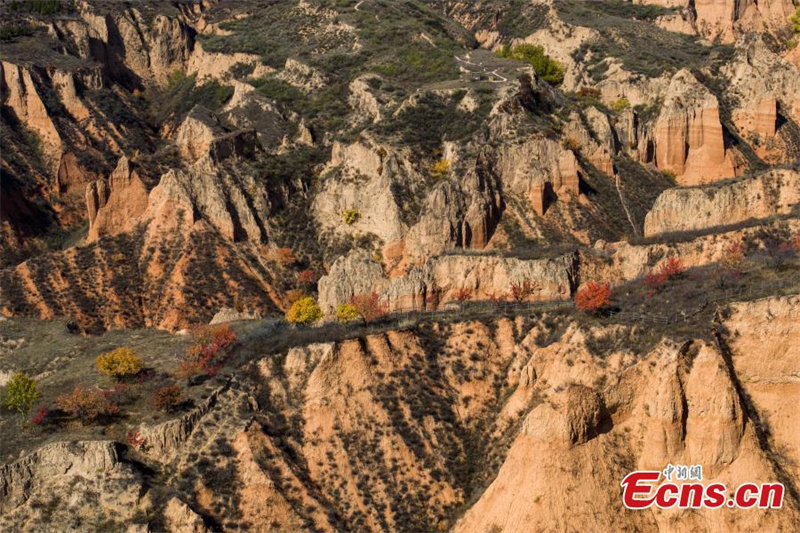 Shaanxi : les magnifiques paysages du Géoparc du l?ss de Mahuangliang