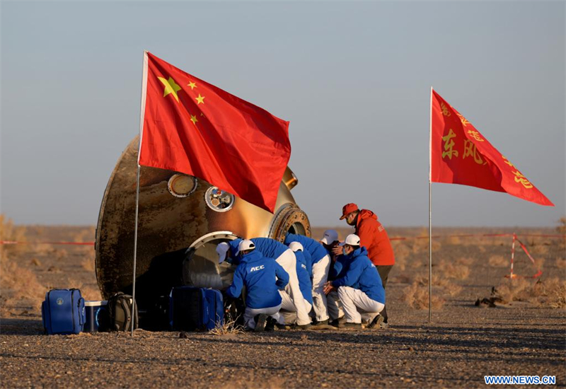 Chine : retour en toute sécurité des astronautes de Shenzhou-16