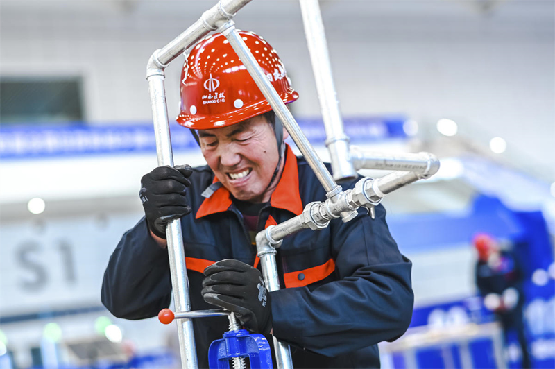 Shanxi : ouverture de la finale du concours national de compétences professionnelles dans le secteur de la construction à Taiyuan