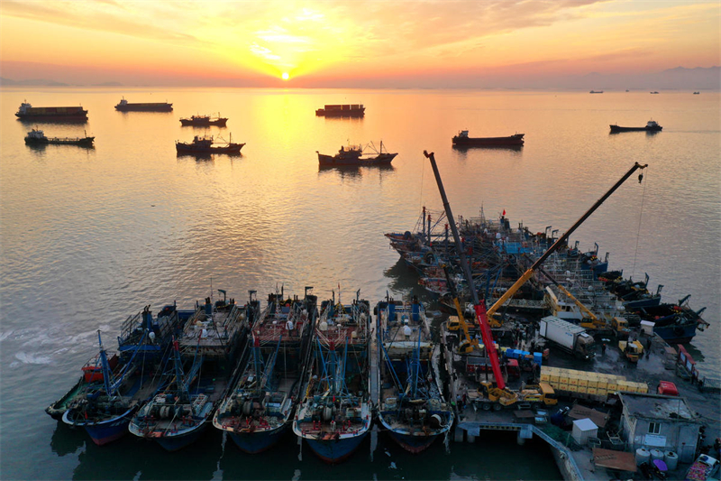 La pêche en hiver est exceptionnelle au Zhejiang