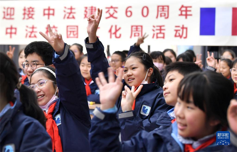 Shaanxi: les étudiants participent à des activités à Xi'an à l'occasion de la semaine culturelle sino-fran?aise