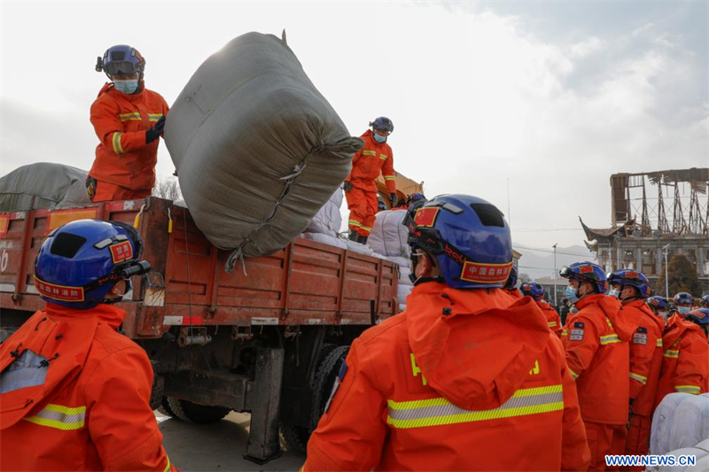 La Chine intensifie son secours aux régions frappées par le séisme