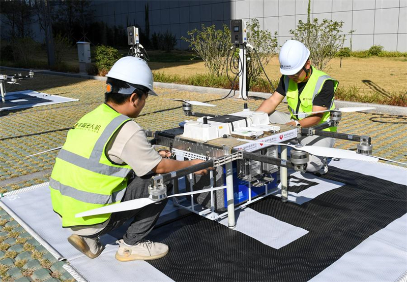 Guangdong : une plateforme de drones pour le transport du sang mise en service à Shenzhen