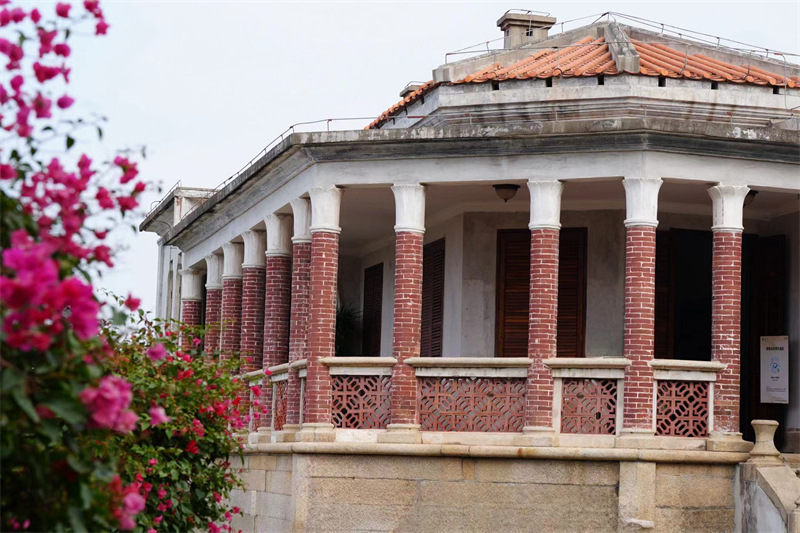 Fujian : à Xiamen, les batiments anciens de l'?le de Gulangyu témoignent de l'histoire