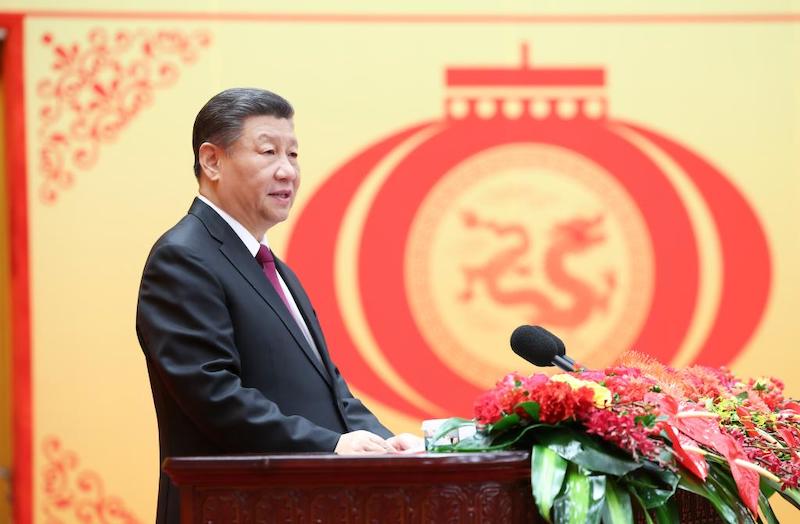 Xi Jinping adresse ses v?ux pour la fête du Printemps à tous les Chinois