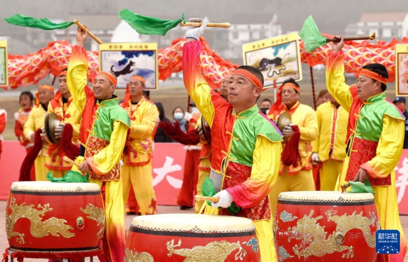 Shaanxi : Parade folklorique du Nouvel An chinois