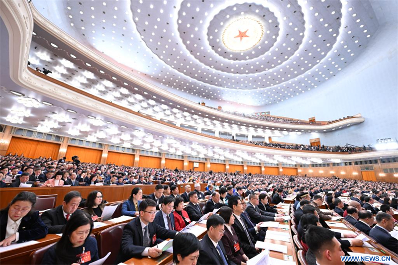 Ouverture de la session annuelle de l'organe consultatif politique suprême de la Chine