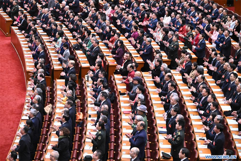 Ouverture de la session annuelle de l'organe consultatif politique suprême de la Chine