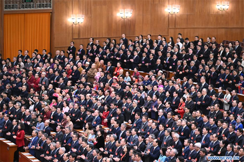 Ouverture de la session annuelle de l'organe consultatif politique suprême de la Chine