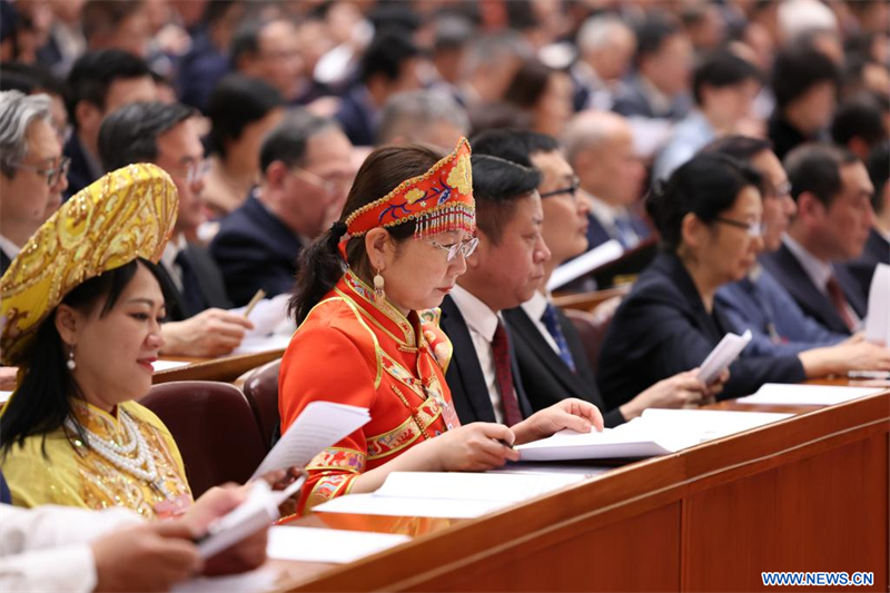 Ouverture de la session annuelle de l'organe consultatif politique suprême de la Chine