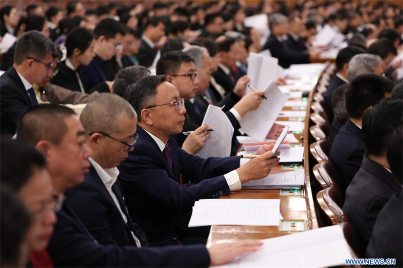 Ouverture de la session annuelle de l'organe consultatif politique suprême de la Chine