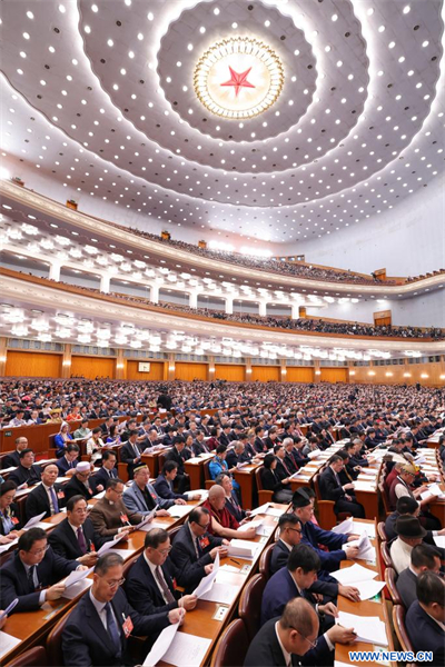 Ouverture de la session annuelle de l'organe consultatif politique suprême de la Chine