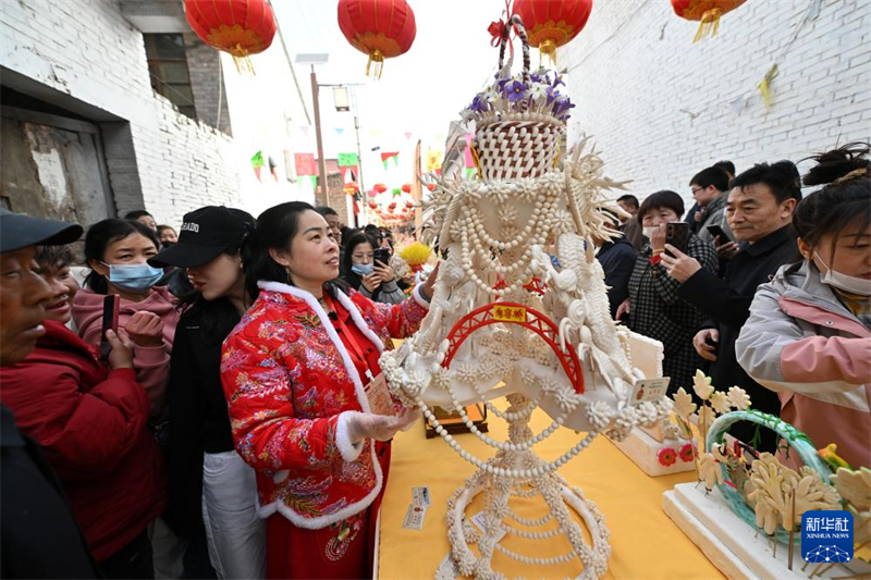 Shanxi : une cérémonie de figurines en pate dans les montagnes du comté de Lan