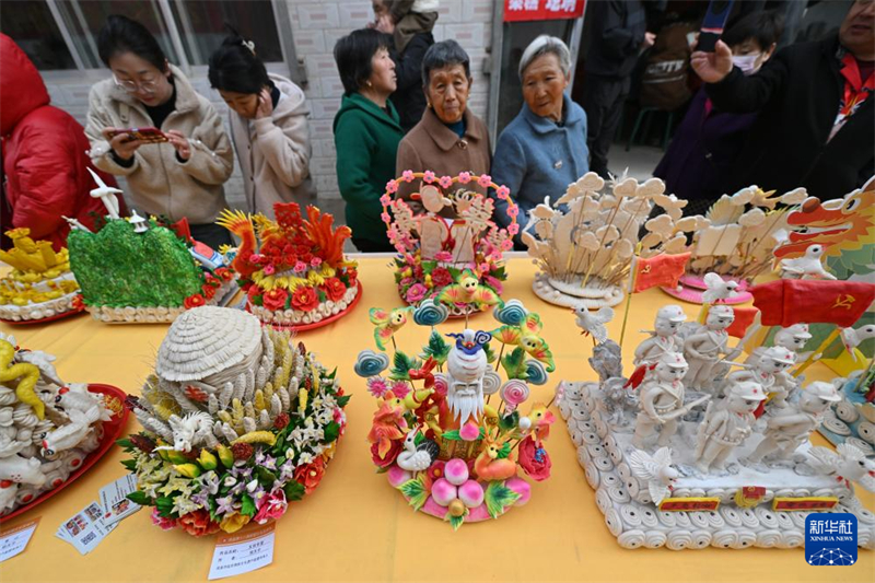 Shanxi : une cérémonie de figurines en pate dans les montagnes du comté de Lan