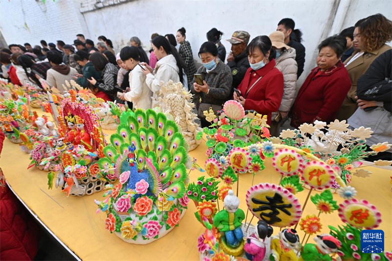 Shanxi : une cérémonie de figurines en pate dans les montagnes du comté de Lan