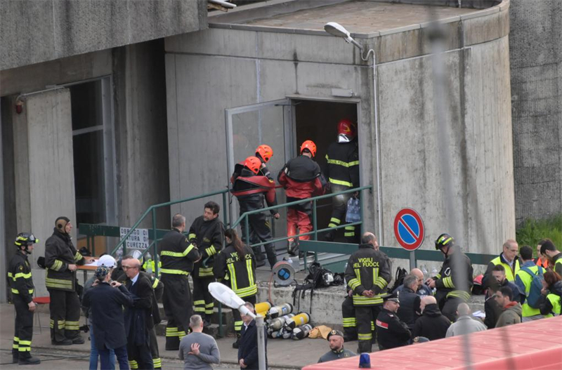 Italie : trois morts et quatre disparus dans l'explosion d'une centrale électrique