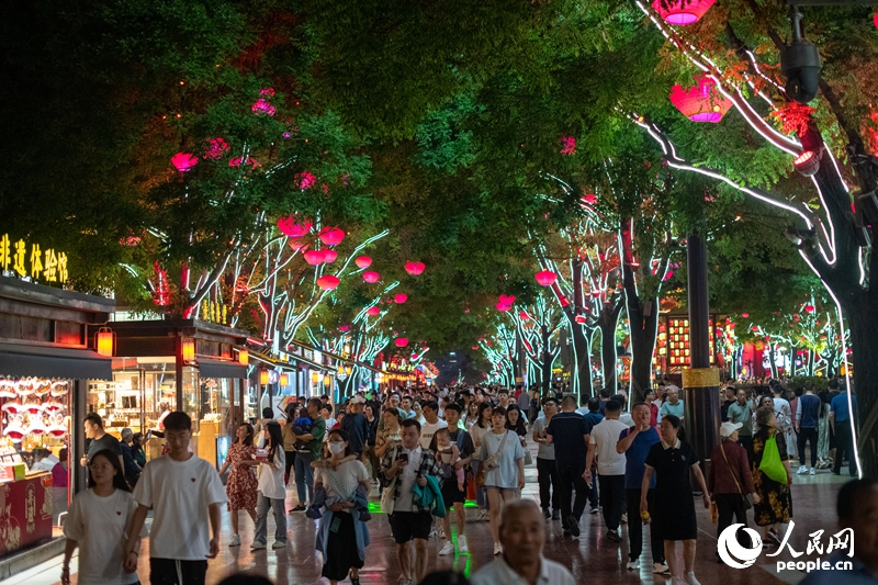 Shaanxi : comme la ville de Xi'an est belle la nuit !