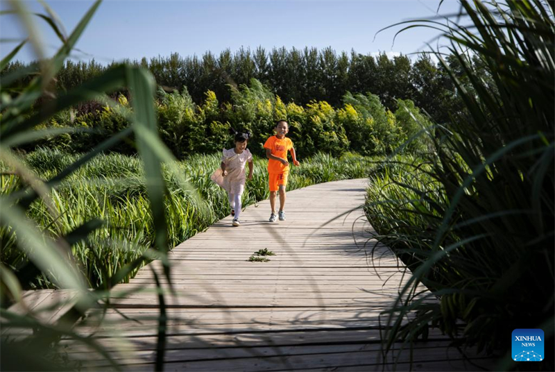 Ningxia : Wuzhong attire les touristes grace à l'amélioration de son environnement écologique