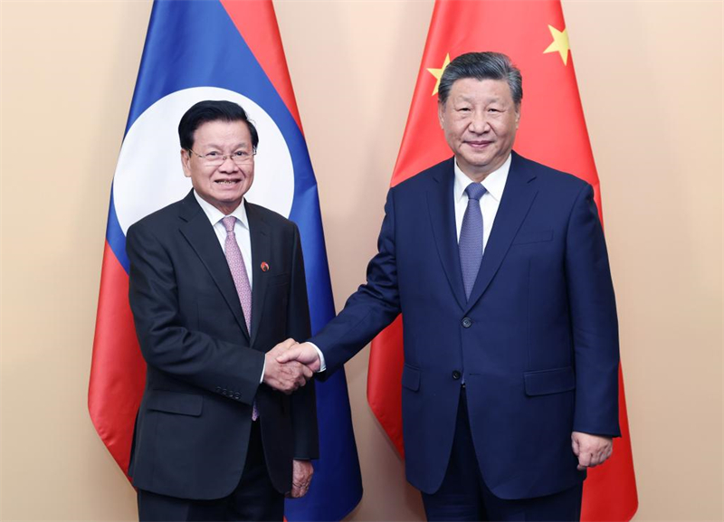 Xi Jinping exhorte la Chine et le Laos à forger un modèle de coopération ICR